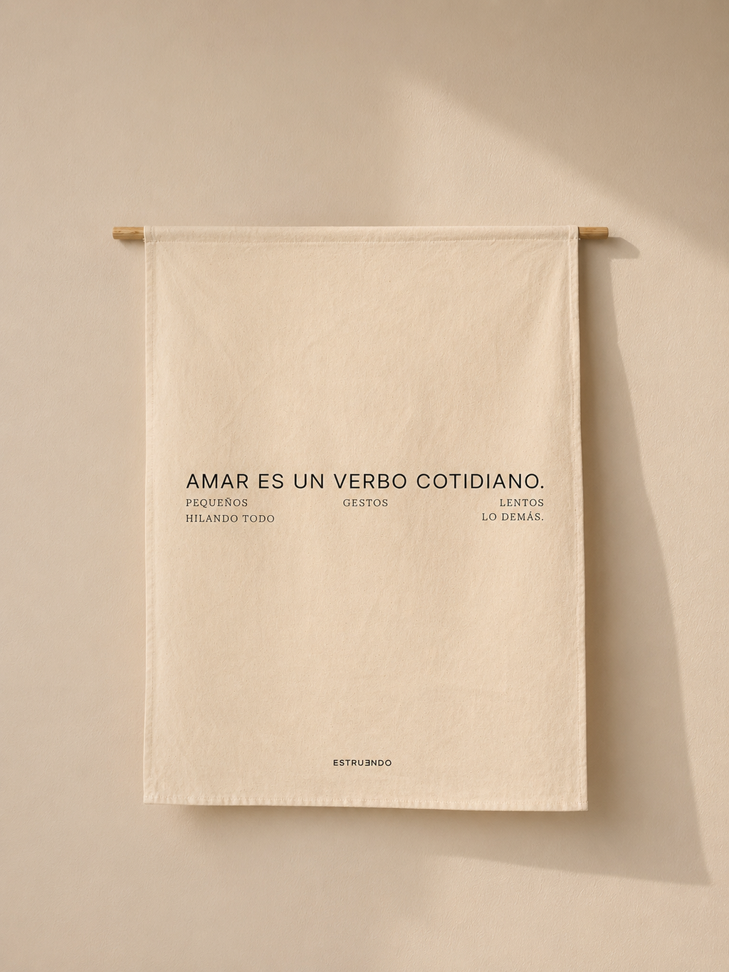 Amar es un verbo