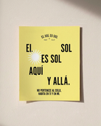 El sol